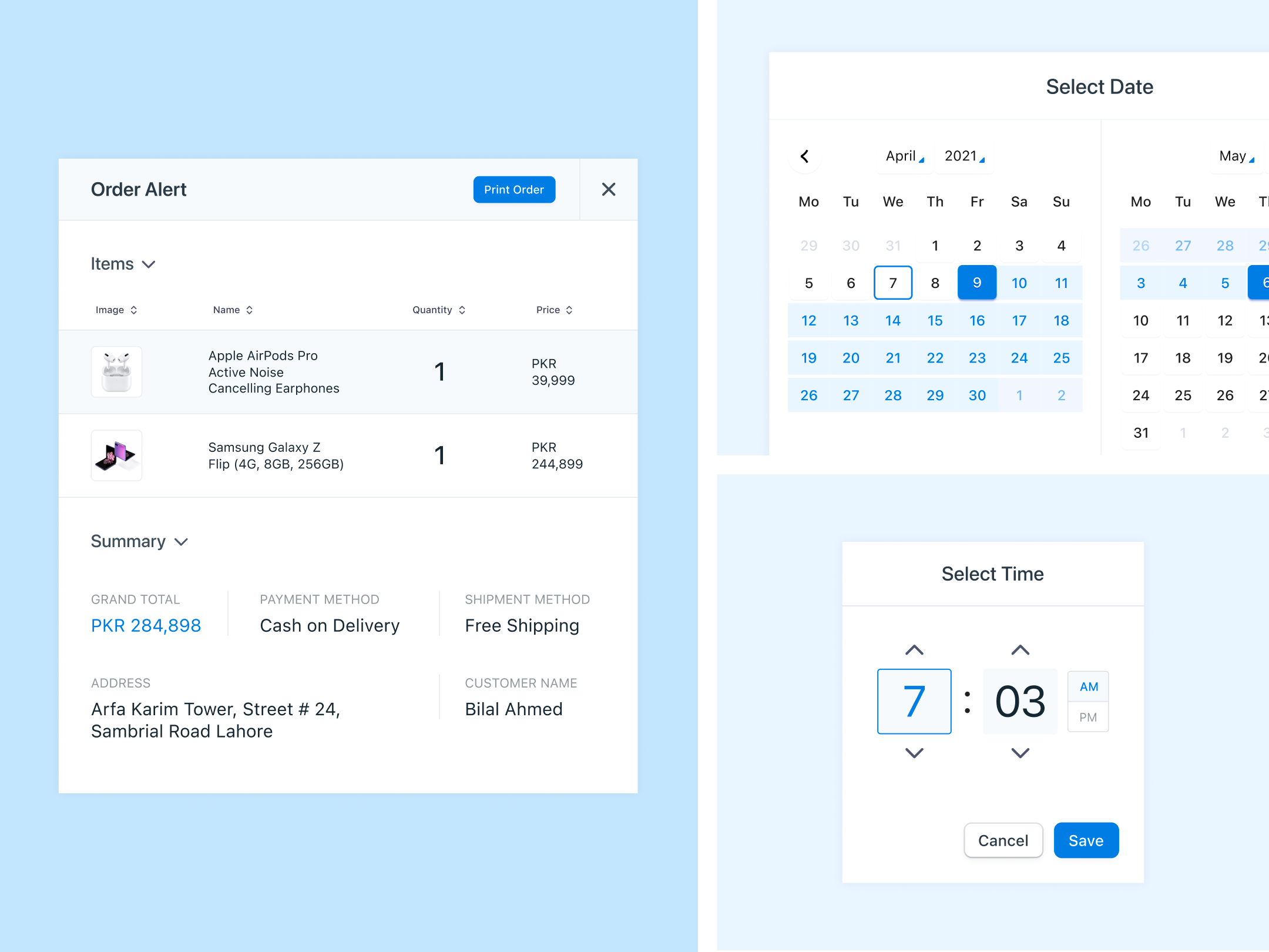 Example of Product Design