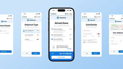 bSecure: Checkout Journey address animation branding bsecure checkout ecommerce fast fintech gateway hi hiportfolio journey login motion graphics order payment phone review shipment shopping