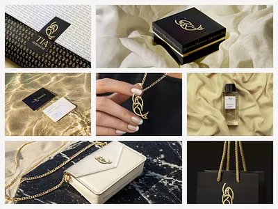 Tia Swimwear – Logo & Brand Identity beach bikini black brand brand identity branding burkini design fashion gold graphic identity logo luxury modest summer swimsuits swimwear tia visual