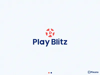 Dynamic Logo Design for Play Blitz – Football Media Brand minimal sports logo
