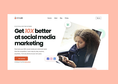 Digital Marketing Website hero marketing website