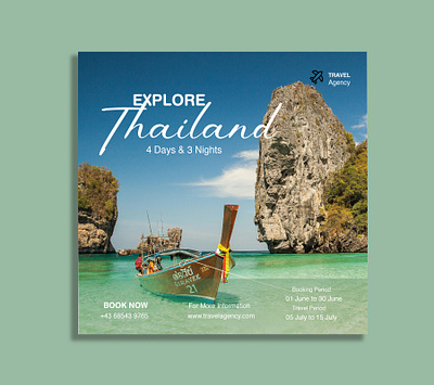 Travel Flyer adobe illustrator adobe photoshop branding business branding design elegant flat graphic design illustration modern photo retouch professional vector