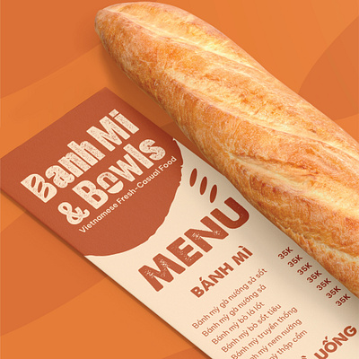BANH MI & BOWLS BRAND IDENTITY branding design graphic design illustration logo logo design