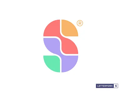S Logo bold brand identity branding conceept creative design designeer designs education fun letter letters logo logos minimal modern playful puzzle s type