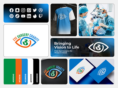 Eye Surgery Charity Logo Design abstract logo design brand identity branding business branding charity logo clean design corporate branding creative agency creative logo dribbble logo inspiration eye logo flat logo geometric logo healthcare branding icon design medical logo minimal logo modern logo nonprofit logo visual identity