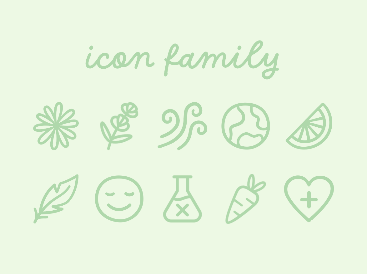 CoS Icon Family branding design graphic design illustration vector