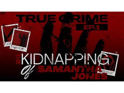 True Crime Documentary Youtube Thumbnail crime design documentary graphic design suspense thriller thumbnail true crime youtube youtube thumbnail