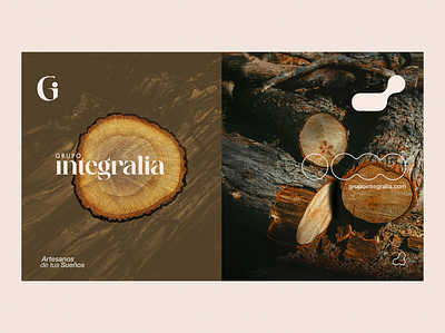 Integralia - Brand identity brand brand identity brandbook branding design graphic design graphics illustration logo typography vector visuals