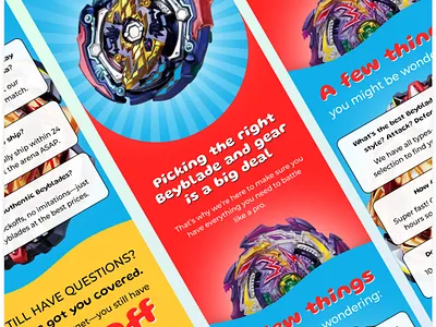 Beyblade Email Design for Client | Figma Email Design beyblades ecommerce email design email designer email marketing email template figma figma email design graphic design klaviyo expert