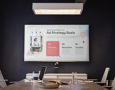 Creative Aesthetic Advertising Presentation aesthetic aesthetic presentation business business presentation data report infographic landing page minimalist minimalist presentation pitch deck presentation presentation template