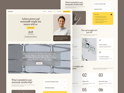 Health care website design design development development health healthcare landing page medical ui web web design webdesign webflow website website design