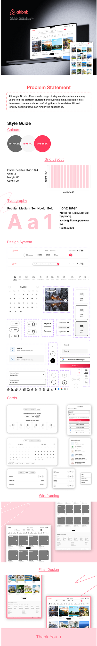 Airbnb Case Study case study colrtheory design figma figma ui graphic design project prototyping redesign typography ui ui ux designer uiux ux wireframing