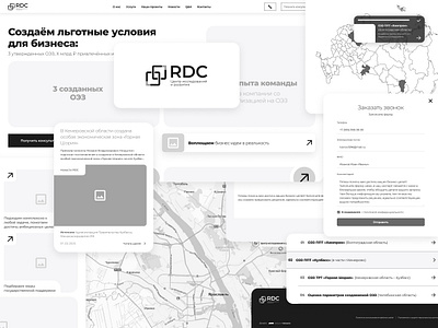 Prototype of the RDC website animation app branding design thinking feedback loop footer graphic design header interaction design mockup prototype site ui usability user research user testing ux web website wireframe