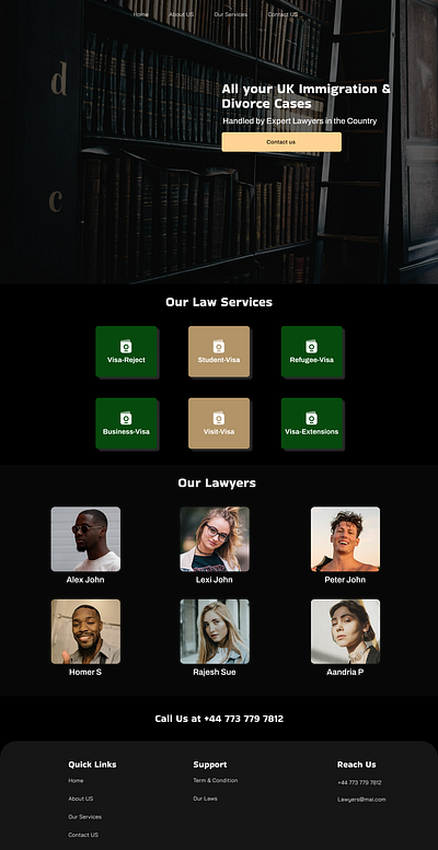 Landing Page #DailyUI Day 003 landing page design ui web design