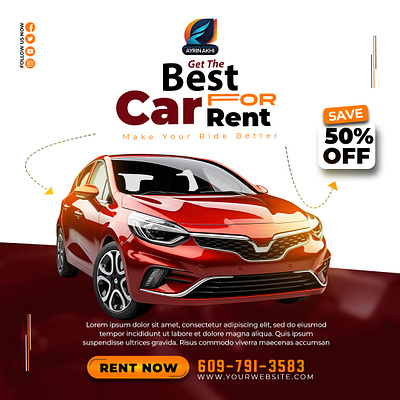 CAR FLYER DESIGN advertising branding design flyer graphic design photoshop promotional car design sell post flyer