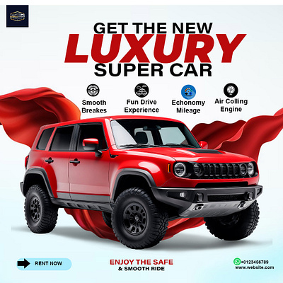 Car Flyer advertising branding car flyer car sale flyer graphic design photoshop