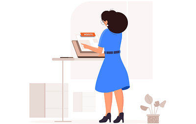 Website Creation branding character design graphic design illustration web