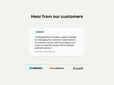 Testimonials Section cards customers design light marketing testimonials theme ui web website