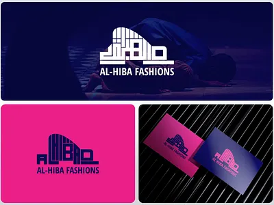 Al Hiba Fashion. Arabic Logo Design in Prostration Shape al hiba arabic brand arabic logo branding calligraphy artist calligraphy logo clothing brand logo fashion logo islamic fashion brand logo lifestyle logo logo logoconcept prostration shape logo typography typography logo