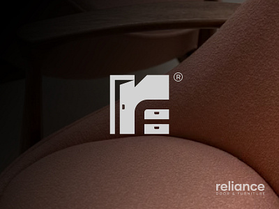 R+Door+Cabinet logo badge branding cabinet creative logo door furniture graphic design home decor icon identity logo logo designer logos logotype mark minimalist logo modern logo r r letter logo symbol
