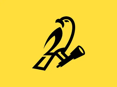 Eagle telescope logo animal logo astrounot logo branding design eagle logo eagle telescope logo graphic design logo science logo telescope logo ui universe logo