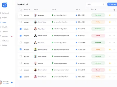 Invoice Dashboard UI admin dashboard design billing interface clean ui design finance dashboard ui invoice dashboard ui light mode dashboard responsive dashboard saas dashboard ui uiux dashboard