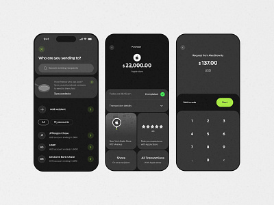 Online banking axon banking app digital banking interaction design ios mobile banking online banking uiux uiux design