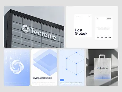 Tectonic - Brand identity ai ai branding brand designer brand identity branding crypto crypto branding finance fintech graphic design icon logo logotype medical saas startup typography vector visual identity