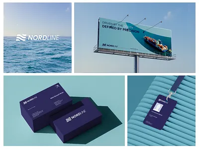 Nordline - Logo, Brand Design agency logo branding creative logo graphic design identity logo logodesign professional logo shaping symbol wordmark