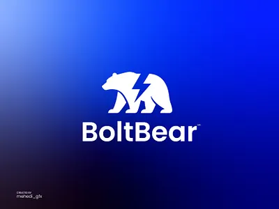 BoltBear – Dynamic Electric Bear Logo bear logo bolt logo branding concept logo creative icon creative logo design logo sale designinspirations fintech logo graphic design icon for sale logo logo design logo for sale logomark for sale minimal logo minimalistic logo design tech logo unused icon unused logo