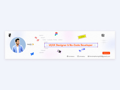 LinkedIn Cover Image Design banner branding cover image design figma framer linkedin