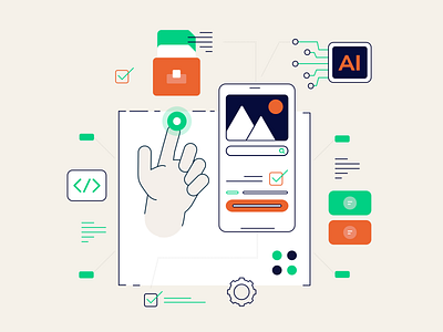 Product Illustration graphic design icon illustration illustrator ui vector