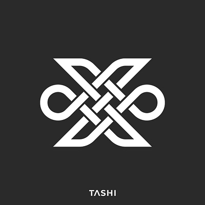 Tibetan symbol + Tashi + Minimal = Logo Mark brand identity design branding design graphic design illustration logo logo designer logo mark minimal logo mark nepal process rokaya