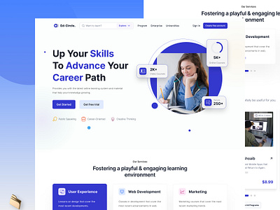 Website Design landing page design ui ux website design