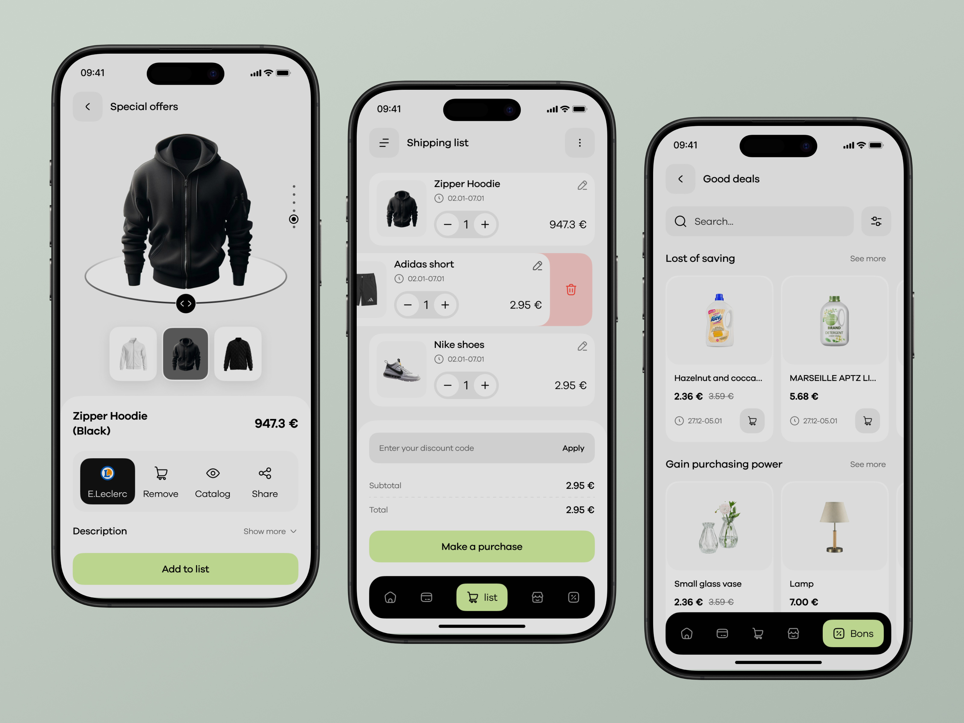 Shopping App Concept - Ecommerce add to list app design mobile app bonos card e commerce app e shop ecommerce ecommerce app fashion fashion app home page list mobile app online shop shop shoping shopping shopping cart stores stote