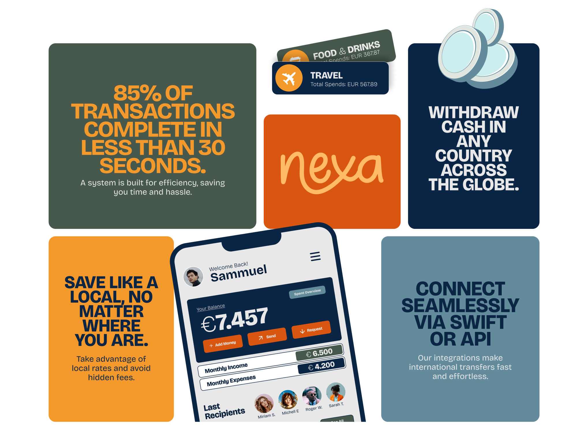 UI/UX Design app banking bento box branding financial graphic design ui ux web design