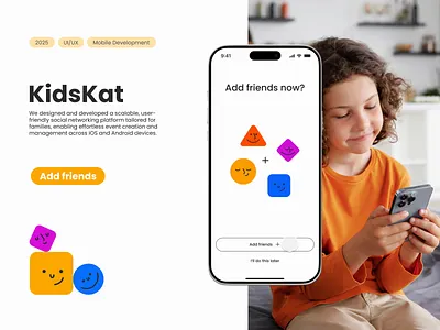 UI/UX Design for a Family Event Planner after effects animation app application calendar design event family figma friends illustration mobile app planner prototyping ui uiux ux
