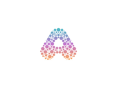 Bubble A Letter Logo Design a letter logo a logo adobe illustrator branding bubble logo business logo company logo design graphic design letter logo logo logotype