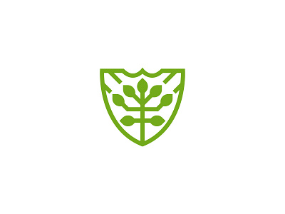 Leaf Shield Logo Design adobe illustrator branding business logo company logo design eco shield logo graphic design leaf logo leaves logo logo logotype nature security logo security logo shield logo