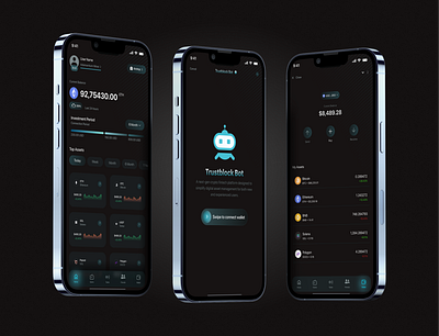 Next-Gen Crypto Fintech Platform blockchain clean ui crypto crypto app dark mode ui dashboard design fintech design mobile app ui ui uiux uiux design webdesign