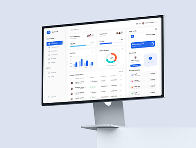 Sales analytics dashboard admin panel analytics app design b2b dashboard interface leads management marketing minimal product design profit saas sales sales analysis dashboard sales analytics ui user interface ux