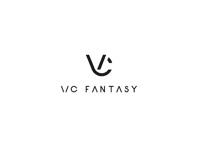 VC Fantasy branding clean logo logomark logotype mark minimal typo vc