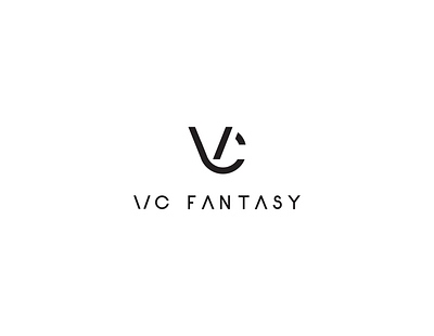 VC Fantasy branding clean logo logomark logotype mark minimal typo vc