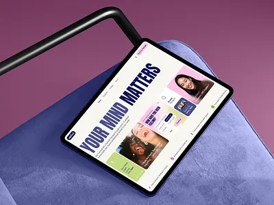 🤲🏻Product design for a mental health web platform |Hyperactive colors concept creative design hyperactive mental health mindfullness platform design product design saas therapists ui ui design user experience user interface ux ux design web design web platform website