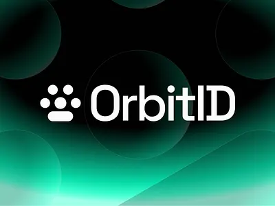 OrbitID Logo Design branding id identity individual i̇d login logo mark orbit person saml space sso tech