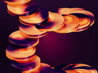 Spiral Motion — Glass Discs Animation 3d 3d motion 3d render 3ddesign 3dmodeling 3drender animation blender blender3d cinema4d experimental motion motion graphics visualization