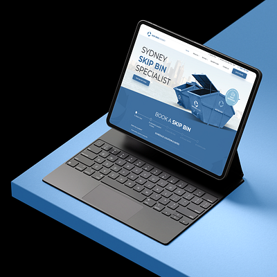 Sydney Skip Bin Website Design animated animation australia branding clean creative design design concept graphic design homepage landing page landingpage melbourne modern sydney ui ux website