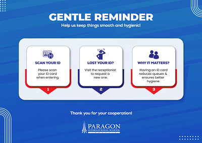 Reminder document flyer poster reminder