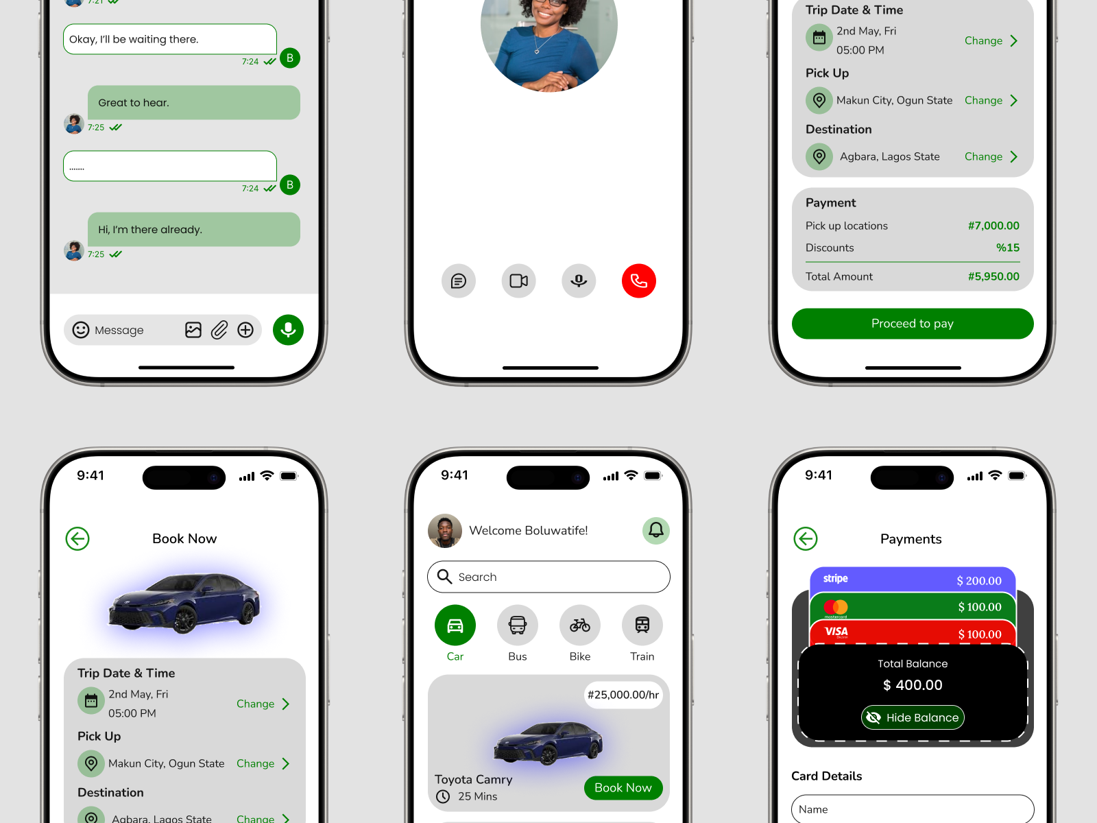 Example of Product Design. UI/UX Design 