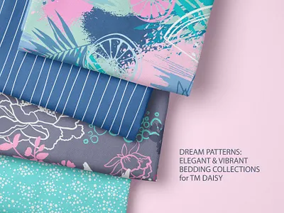 BEDDING COLLECTIONS abstract bed bedding design fabric graphic design home textile illustration pattern print textile tropical vector